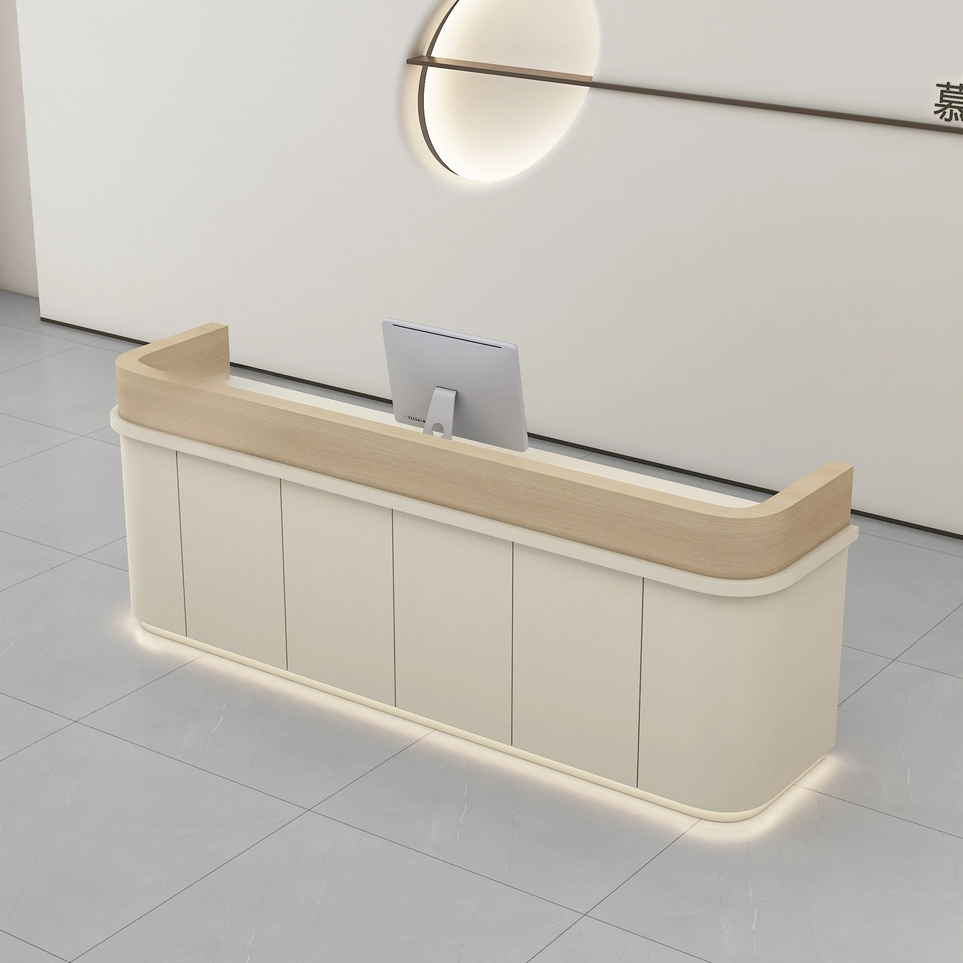 Bar Kindergarten Art Training Center checkout page Children's clothing store Beauty salon Reception desk