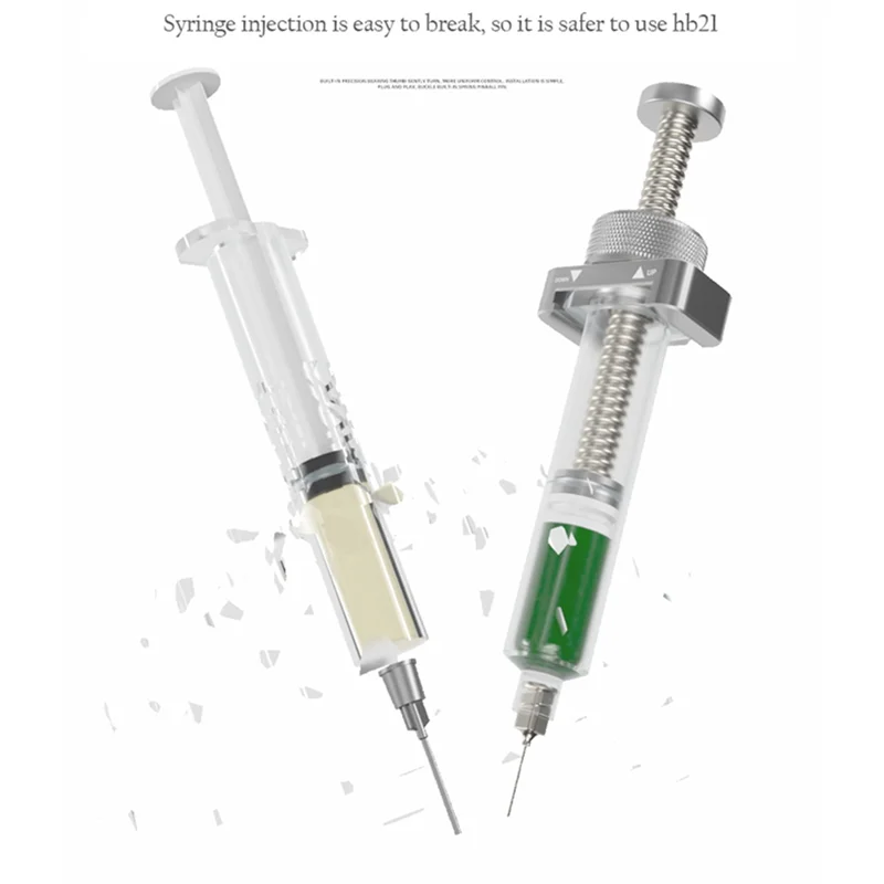 ABJI-Booster Metal Flux Mate حقنة-Srew Flux لصق الأشعة فوق البنفسجية الغراء الزيت الأخضر إصلاح الهاتف العالمي