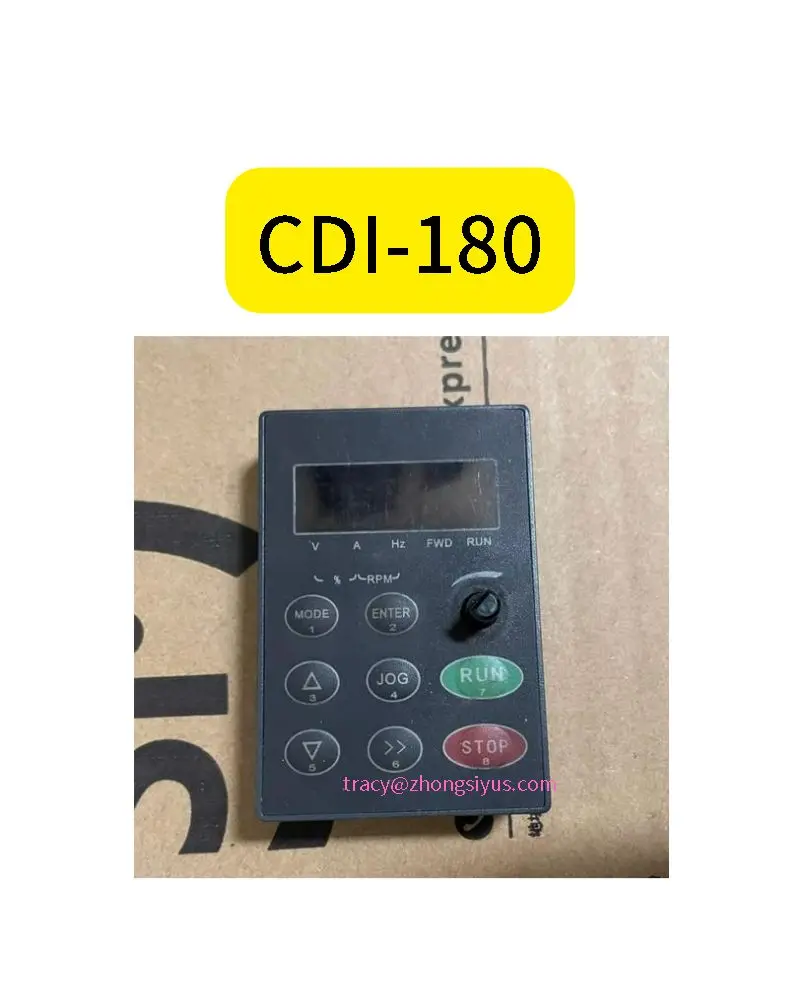 

Панель управления преобразователем частоты CDI-180, подходящая для маломощных преобразователей частоты
