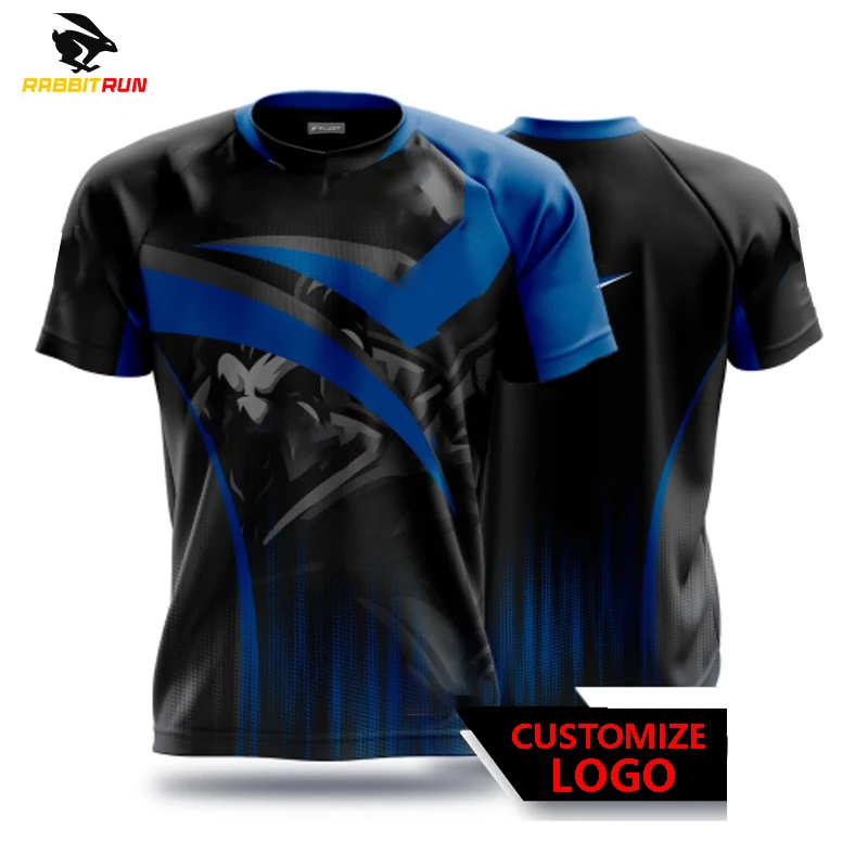 Camisetas de secado rápido para hombre, uniformes, ropa de competición de juego, Camisetas estampadas, deportivas transpirables, nuevas