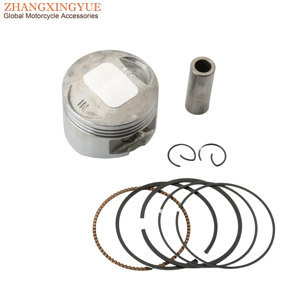 Scooter Piston Kit For Keeway Outlook 125 Logik 125cc LC QJ153MI-2 4-Stroke Engine Member