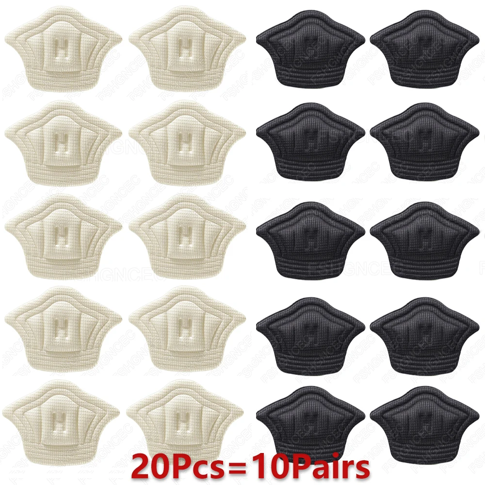 

20Pcs Insoles Patch Heel Pads for Sport Shoe Adjustable Size Anti-wear Pain Relief Shoe Insert Insole Heel Protection Stickers