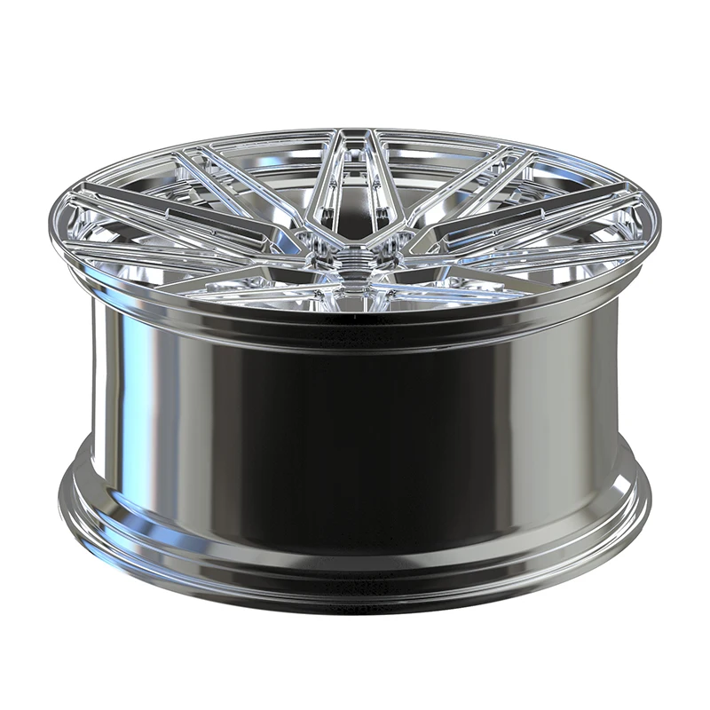 Custom New Forged Alloy Polished Passenger Car Wheel For X5M Front 24x10.5 Rear 24x11.5