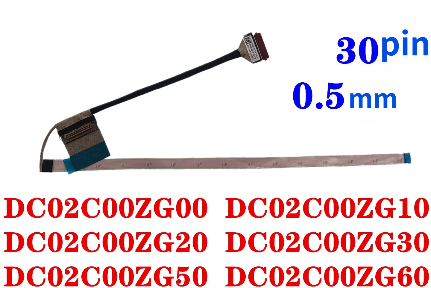 Brand New For Lenovo Slim 5 Light 14ABR8 30-pin Screen Cable DC02C00ZG00 DC02C00ZG10 DC02C00ZG20 DC02C00ZG30 ZG40 ZG50 ZG60