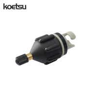 KOETSU Inflatable Paddle board Boat Air Valve Adapter Assault Boat Sup Board Fishing  Kayak Inflatable Car Air Pump