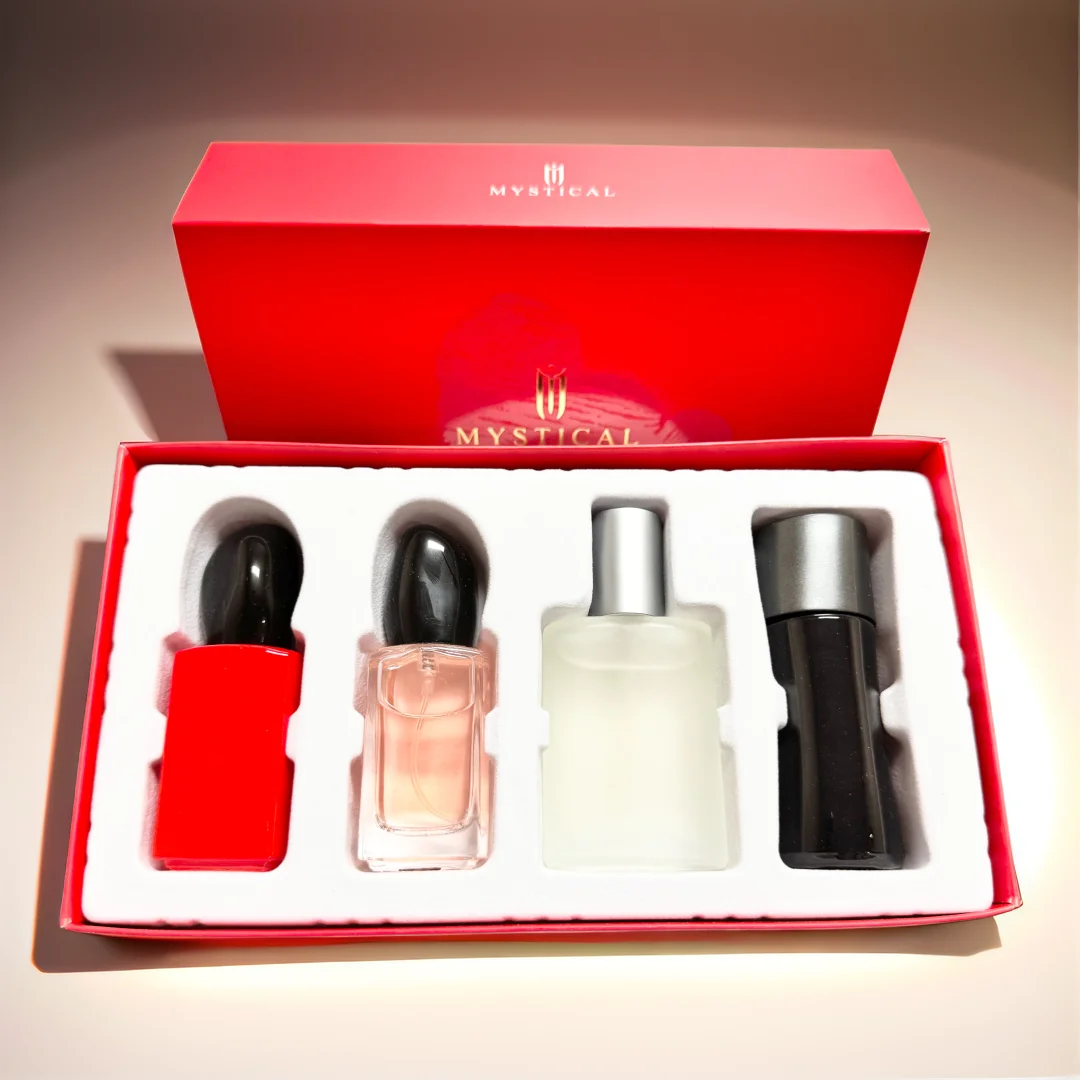 MÍSTICO-Perfume Feminino Gift Set, Apropriado para o Dia das Mães, Natal, Presente do Dia dos Namorados, Fragrância Leve, Durando Fresco