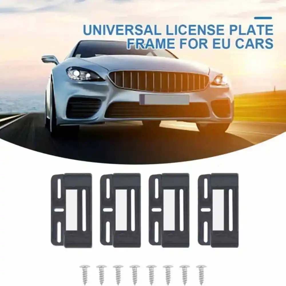 License Plate Holder EU Style Weather-Resistant Car Accessory For European  Highquality Vehicle License Plate Holder