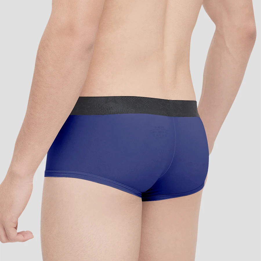 5 szt. Majtki męskie typu spermatic, z lodowego jedwabiu, letnie, cienkie, chłopięce, z dziurką na mosznę, rozdzielne, na żylaki, bokserki.