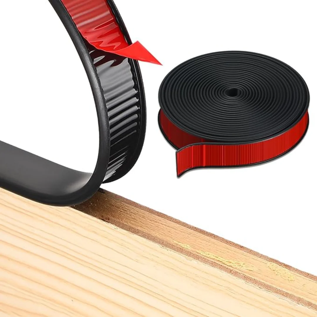 

1PC 5/10m U-Shape Edge Banding Self Adhesive Flexible Veneer Edging Trim Furniture Edge Protector for Cabinet Table Repair
