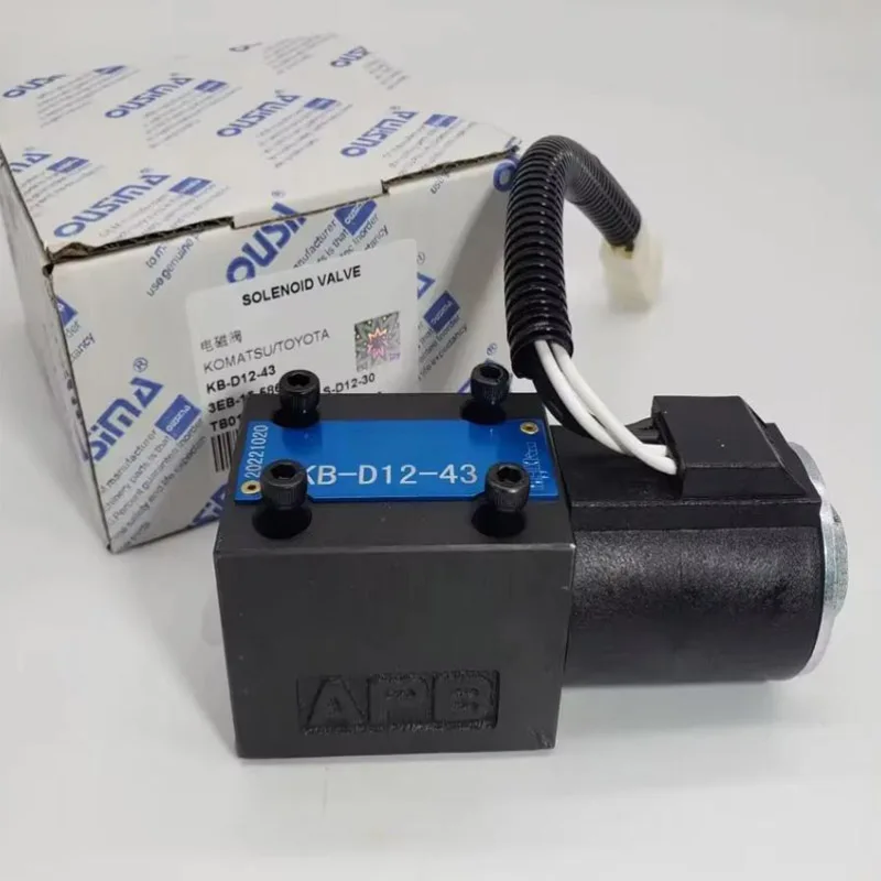 

3EB-15-58610 TB01-G02-F4OV-LS-D12-30 KB-D12-43 Solenoid Valve For Forklift Spare Parts