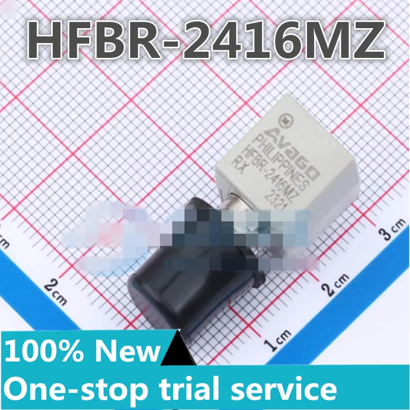 1-100Pcs HFBR-2416Z HFBR-2416MZ Nieuwe Originele Authentieke Broadcom/Avago Draad Poort Optische Zender Fiber Transceiver