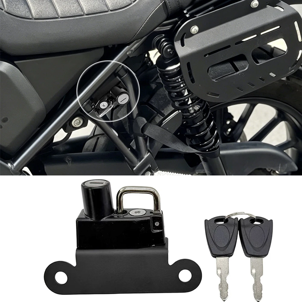 CL500 CL250 Motorrad-Helmhalterung mit Schlüsselverschluss, passend für HONDA CL 250 CL 300 CL 500 2023 2024 2025