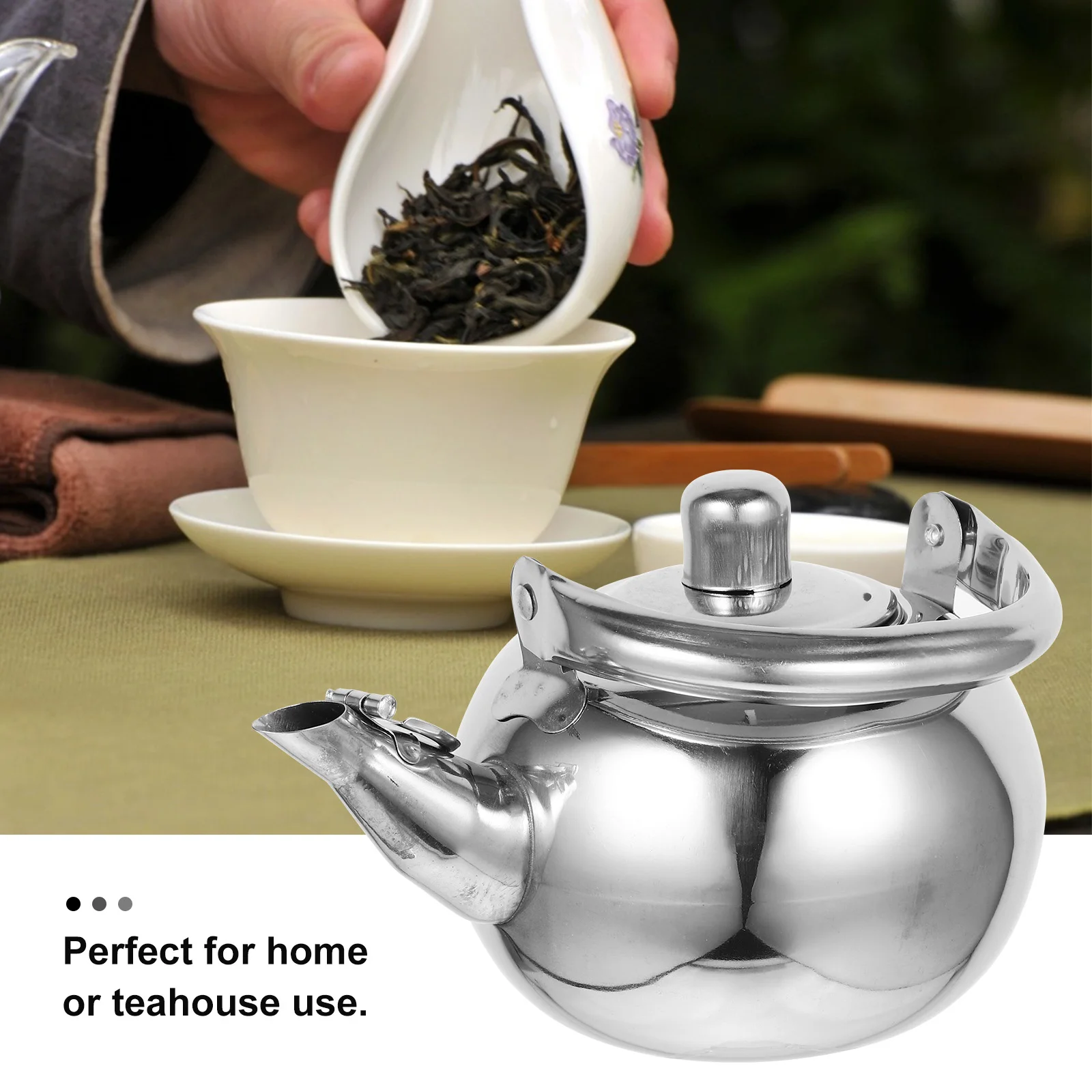 

Stainless Pot Thickened Hot Water Kettle for Kitchen Teapot Stovetop Household Stainless Kettles Tea
