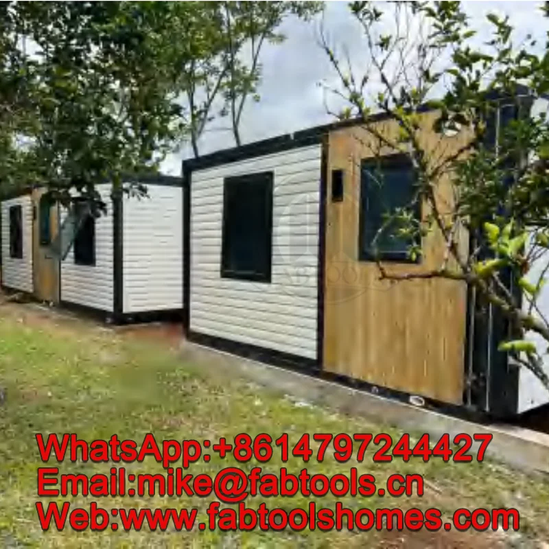 Detachable Custom 20ft 3 bedroom luxury modular prefabricated tiny house portable container houses