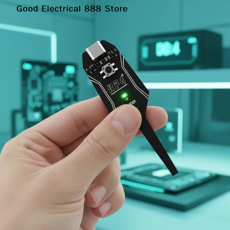 RF4 RF-ID01 Fault Detector, Multifunctional Inductance Tester, Electromagnetic Testing Tool for Phone Motherboard Circuit Repair