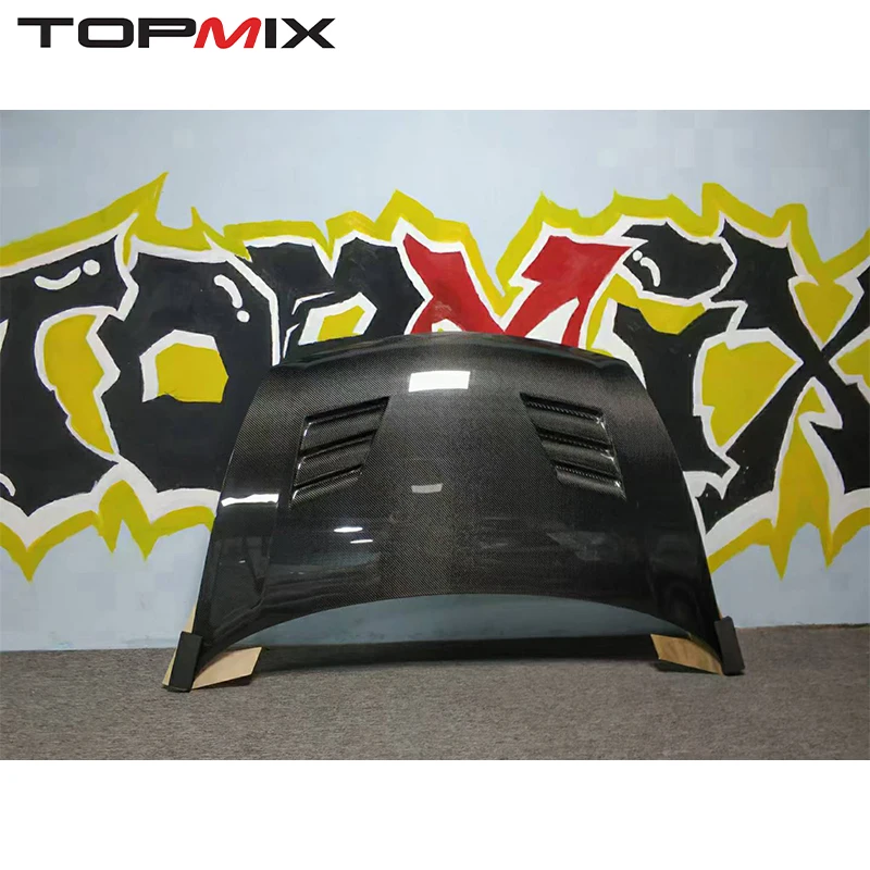 For Honda Civic Si Coupe FG2/4-Door FA1 MU-Style High-Quality Carbon Fiber Engine Bonnet (Modified & Upgraded)