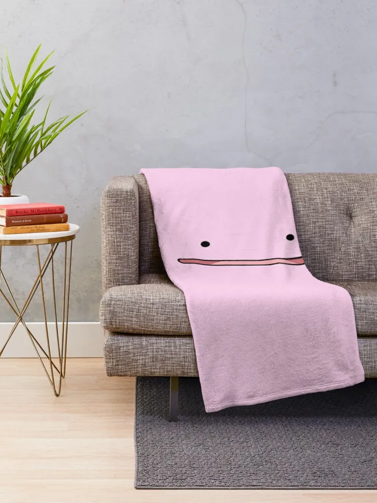 Ditto Face (Ditto-fy Anything!!) Throw Blanket blankets and throws Soft Big Blankets