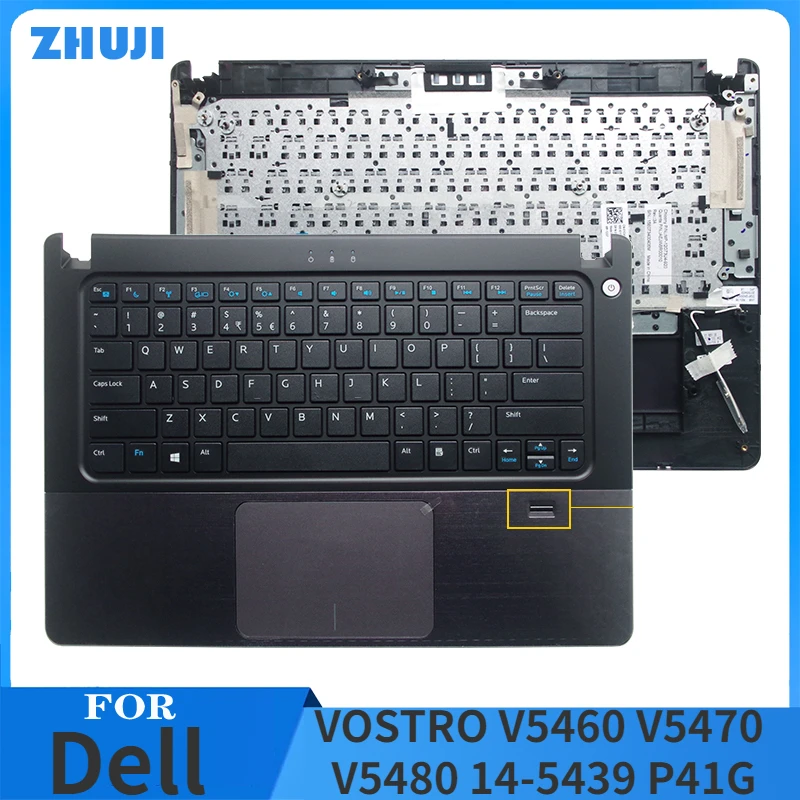 

Новый ноутбук для Dell VOSTRO V5460 V5470 V5480 14-5439 P41G Topcase Упор для рук верхняя крышка корпус клавиатуры