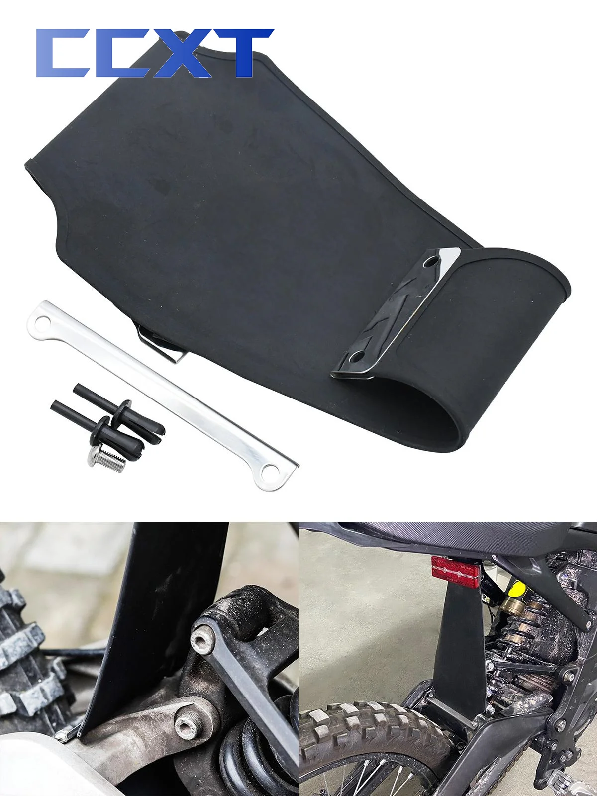 AliExpress NONE Electric Motocross Bike Rear Shock Absorption Mud Mudguard Splash Para For Sur Ron Surron Light Bee X & S For Segway X260 X160