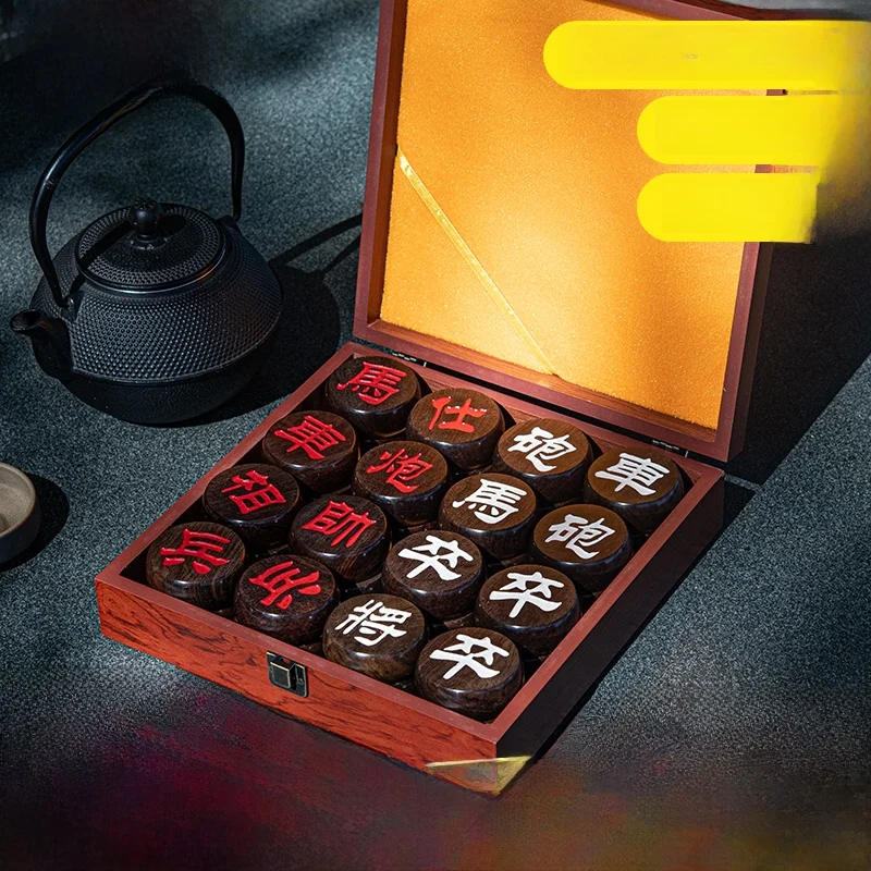 high-end-rosewood-and-black-ebony-chess-set-with-chessboard-large-size-inlaid-wood-carving-children's-chess-game-traditional