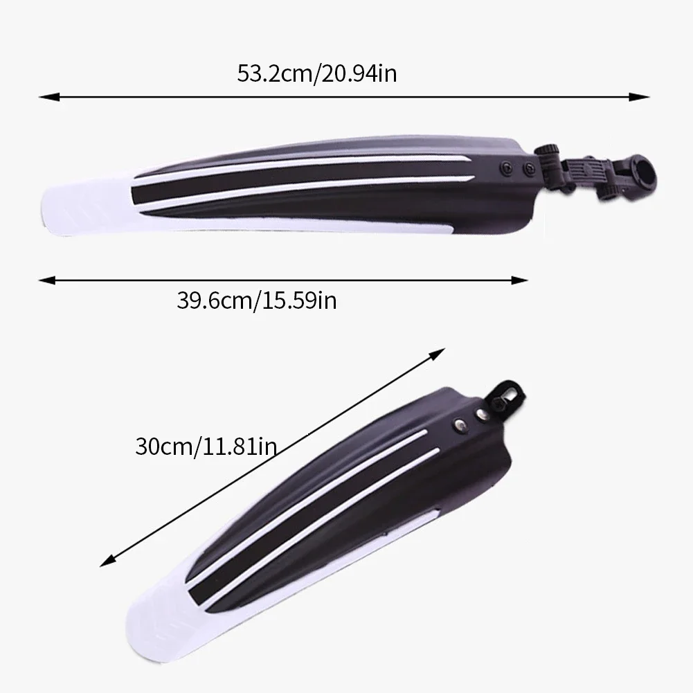 1 Set Fahrrad-Schutzblech-Set Fahrrad-Spritzschutzbleche Spritzschutz-Set für Rennrad Mountainbike MTB Vorder- und Hinterradschutzblech Fahrradzubehör – Detail 10