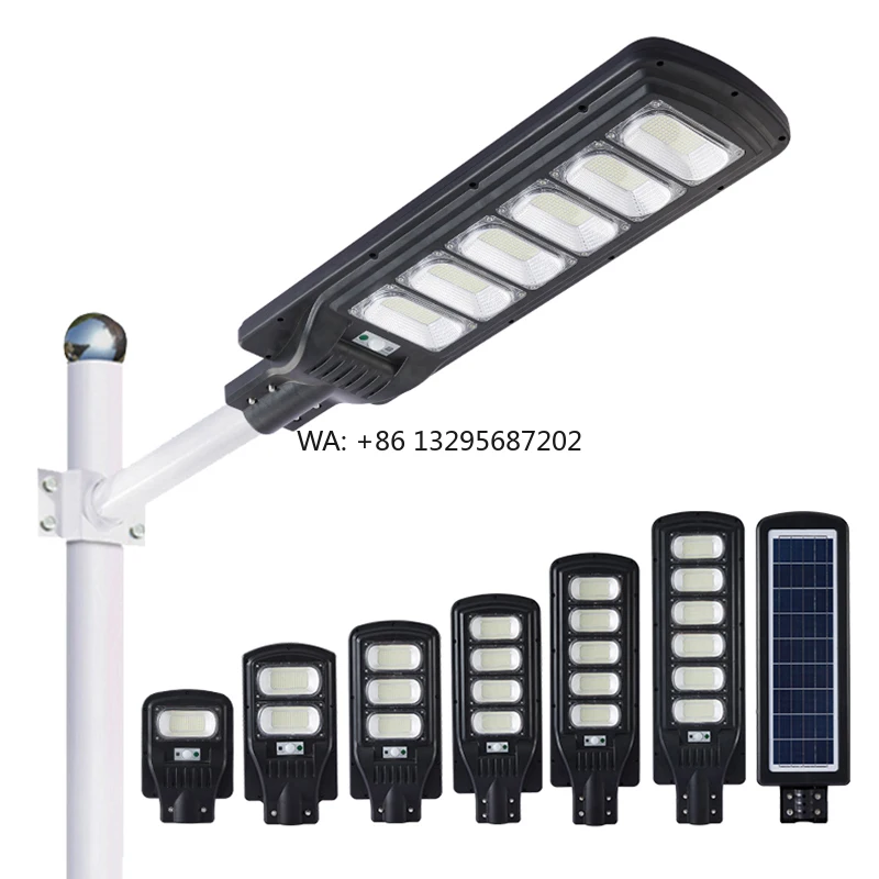 

LIGHTSINCERE Smart Control High Efficiency Solar Street Lights Outdoor Wireless Street Light Solar Watt with External Battery