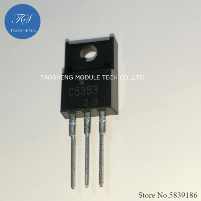 

1PCS 100% New And Original 2SC5353 C5353 3A900V TO-220F Electronic Components