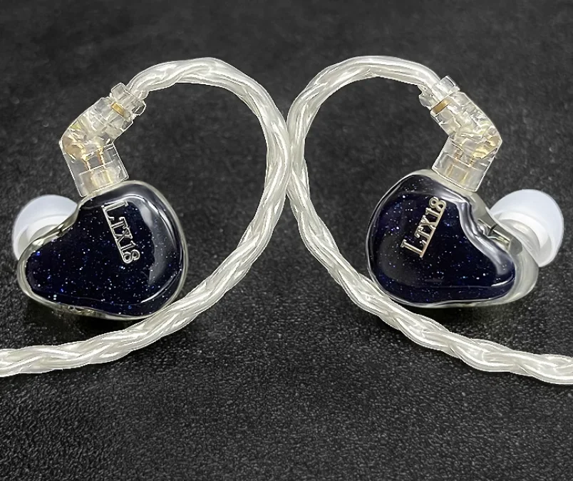 Geekyaudio LTX18 8BA + DD Knowles 10 мм нано-диафрагма динамический Hi-Fi музыкальный монитор студия аудиофильи музыканты 0,78 мм наушники