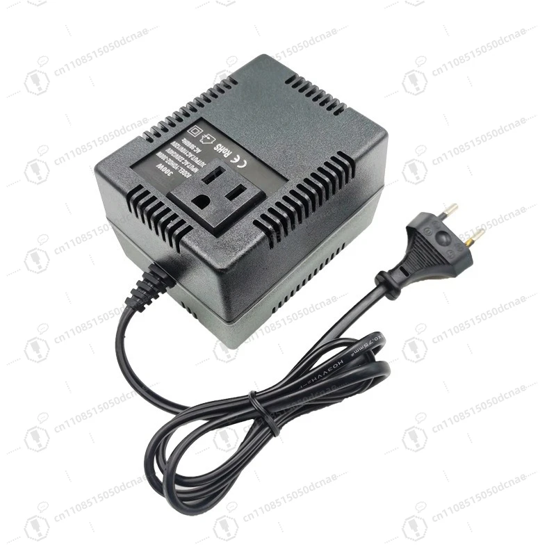 300W Voltage Transformer 220V to 110V Step Down Converter European Plug for Travel