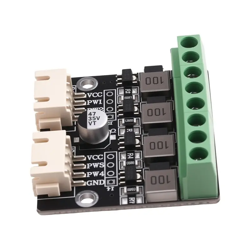 【ELECTRONIC-ACCESSORIES】PT4115 Driver Module 1-10 String LED Constant Current Driver Module 4-Channel Driver Module 1-10 String
