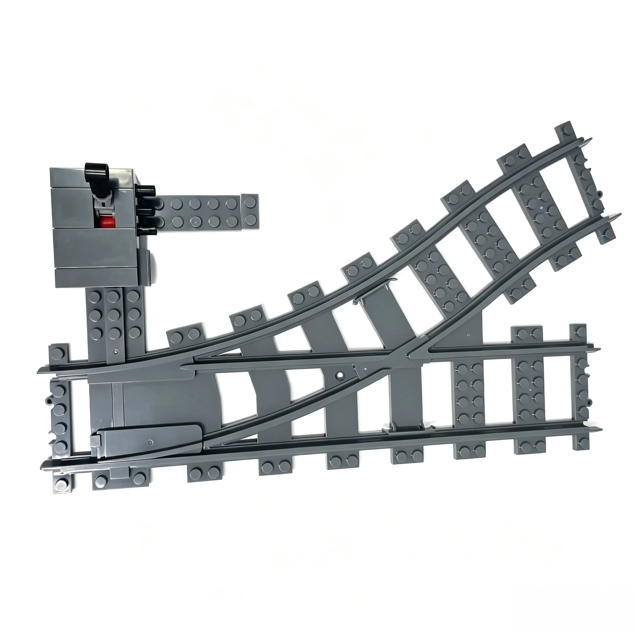 MOC Building Kit Accessories Train Buffer Zone Track Diversion Adjustment Controller and Model Toy Perfect Christmas Gift