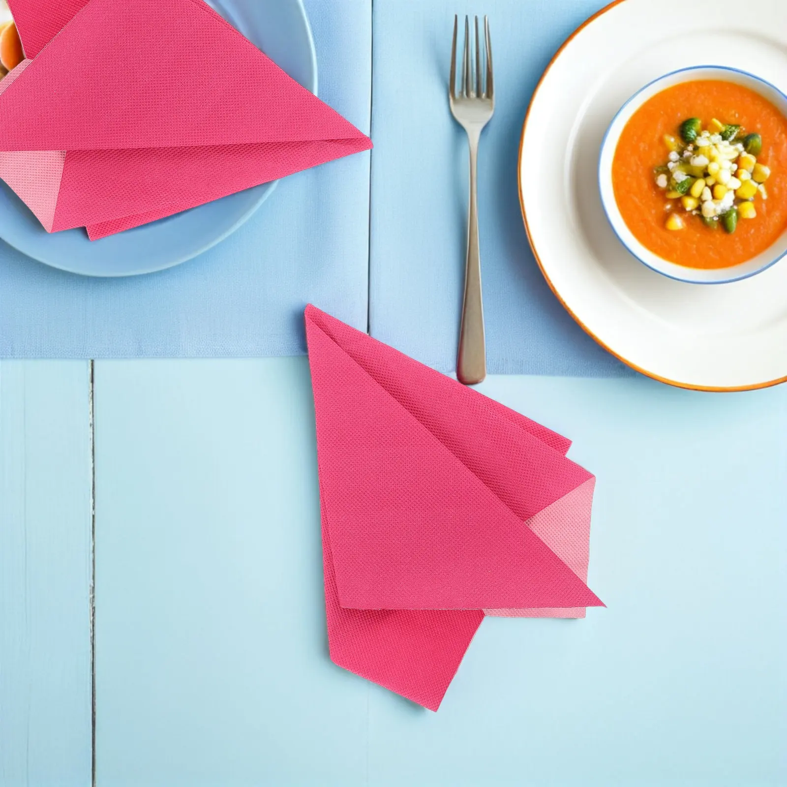 80Pcs Party Decoration Paper Napkins Colorful Disposable Birthday Wedding Shower Soft Absorbent Guest Towels