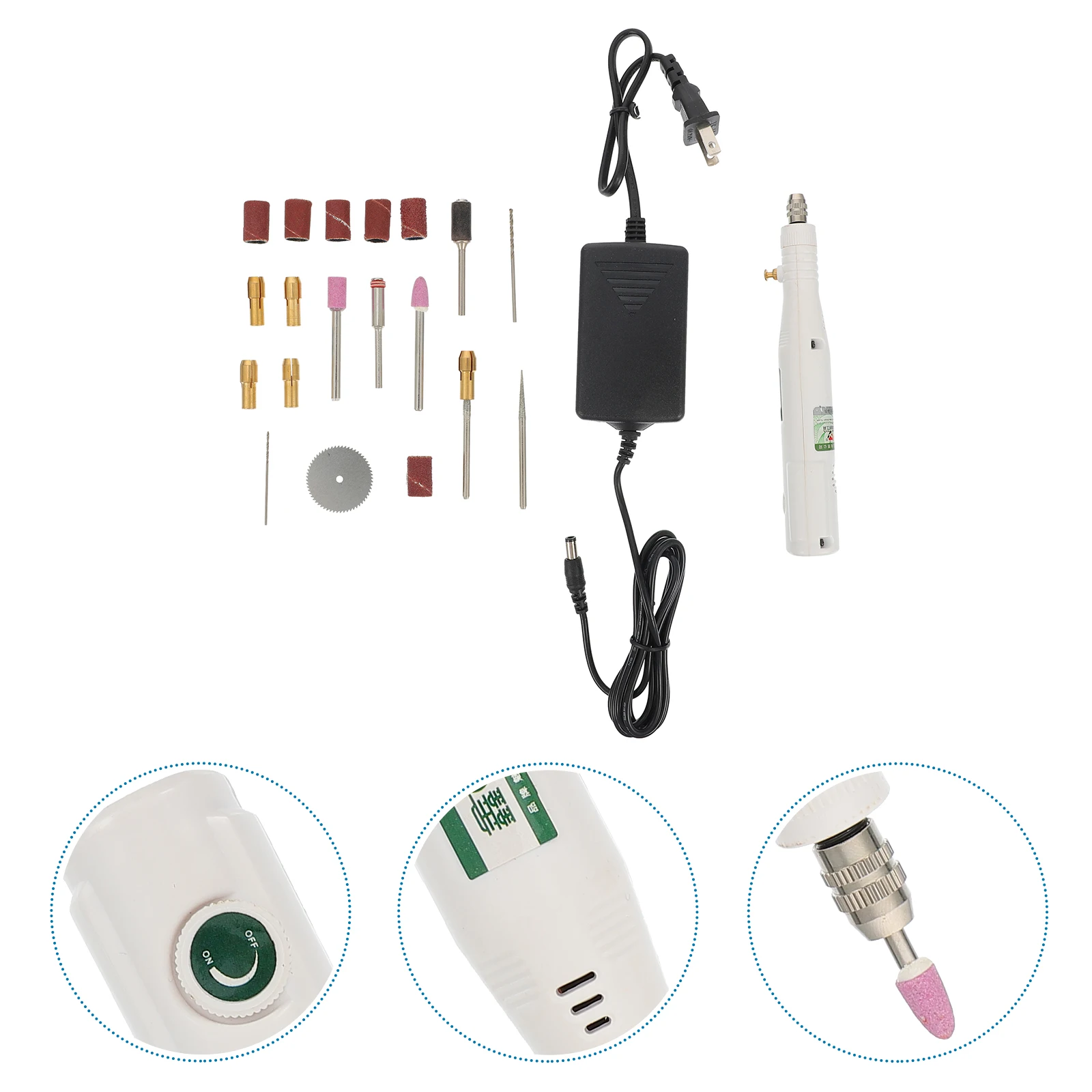 

Lightweight Handheld Engraving Tool Adjustable Speed Electric Engraver Pen For Metal Glass Ceramics Plastic Wood