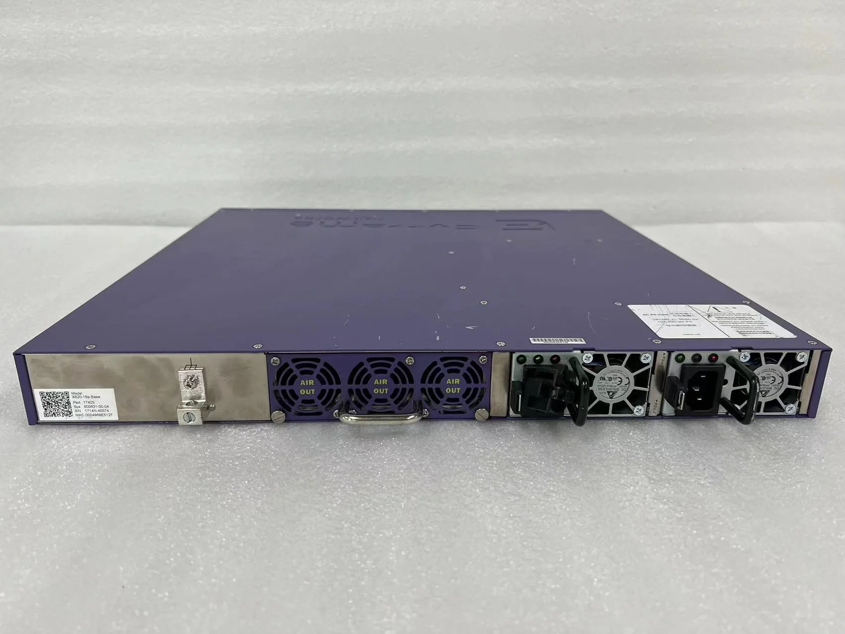 X620-16P 16x 10G RJ45 PoE and 4x 10G SFP+ Ports Switch W/ Dual AC PSU