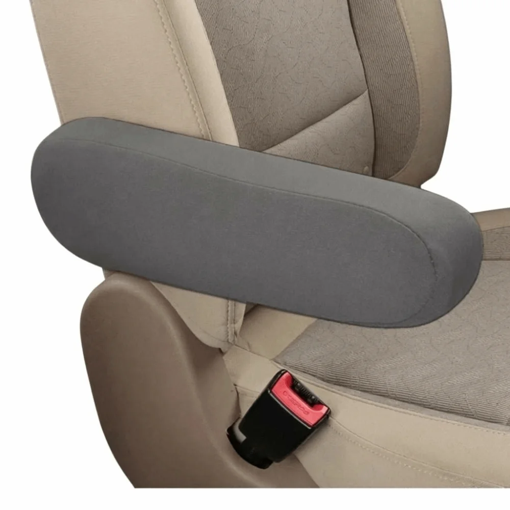 Elastic Car Armrest Cover Dust-proof Breathable Armrest Protector Soft with Storage Bag Car Interior Accessories Auto Inside