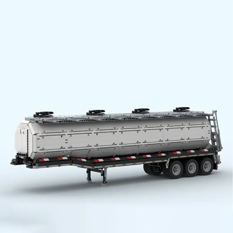 Klocki konstrukcyjne Moc - przyczepa do modelu 5580 Technology Modular Bricks - prezenty, zabawki świąteczne, zestawy DIY do samodzielnego montażu