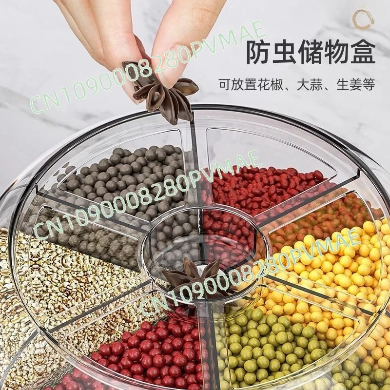 Food-Grade Sealed Rice Storage Container Household Insect-Proof Moisture-Proof Grain Jar