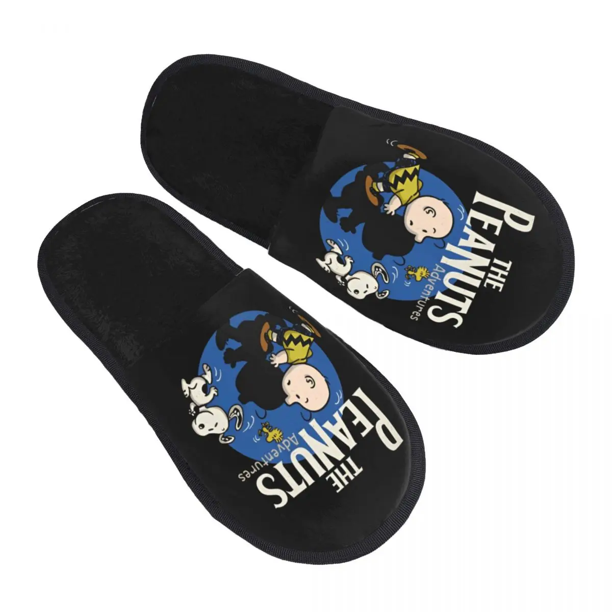 Snoopy Peanuts Slippers for Women Men House Shoes Soft Indoor Slippers