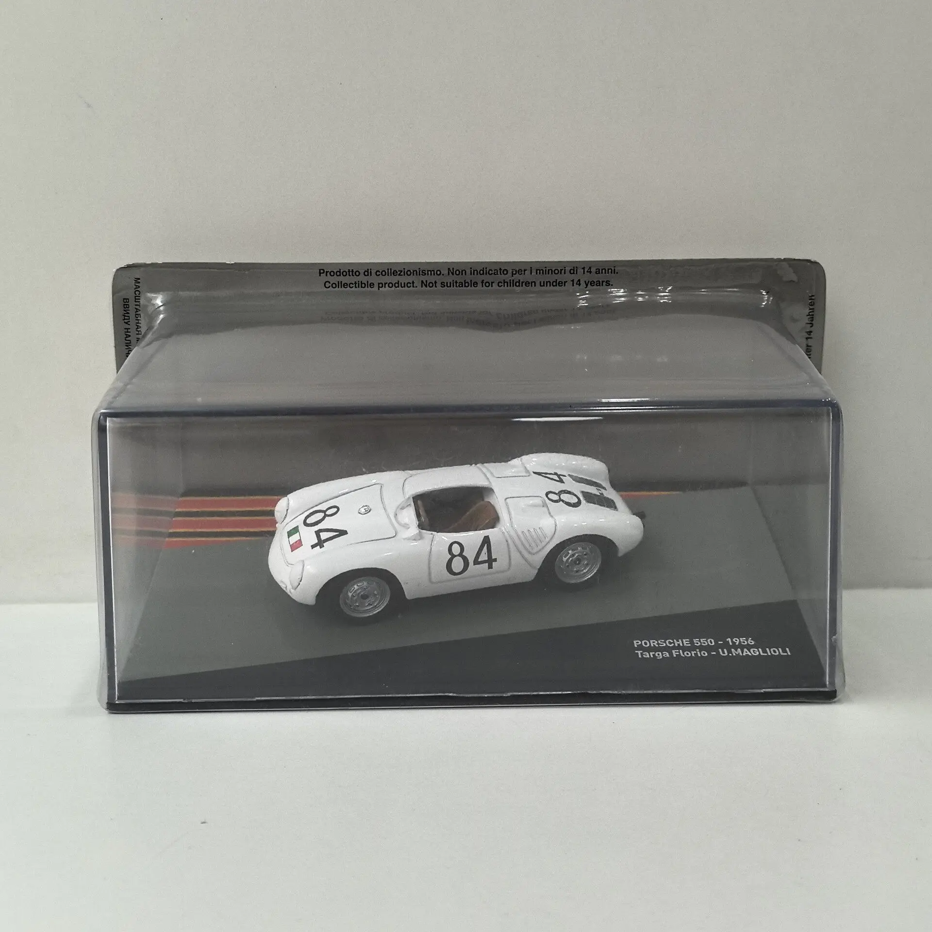 Diecast IXO 1/43 Scale 550 1956 # 84 Racing K6 Alloy Car Model