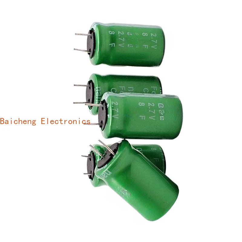 10PCS 2.7V8F capacitors 2.7V8.0F Farad Capacitors Gaming Toy Capacitors 2.7V8.0F