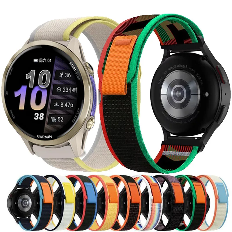 Trail Loop Für Garmin Forerunner 970 570 42 47mm 745 965 245 255 265 645 Sport Strap Für Garmin Vivoactive 6 5 4 3/Venu 2 3 SQ 2