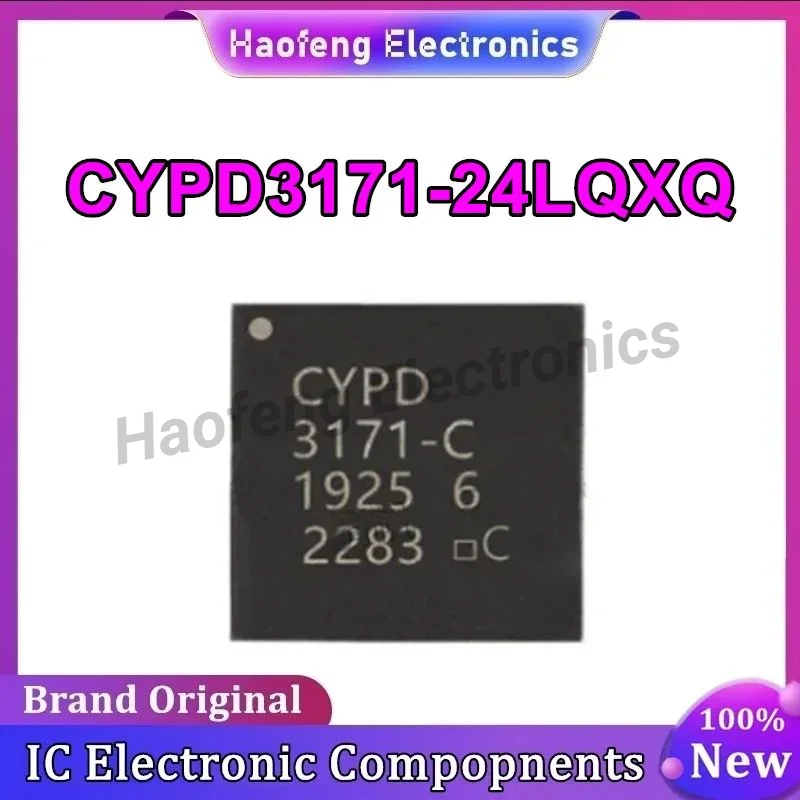 5PCS CYPD3171-24LQXQ CYPD3171 CYPD 3171-24LQXQ CYPD3171-C QFN-24 Chipset