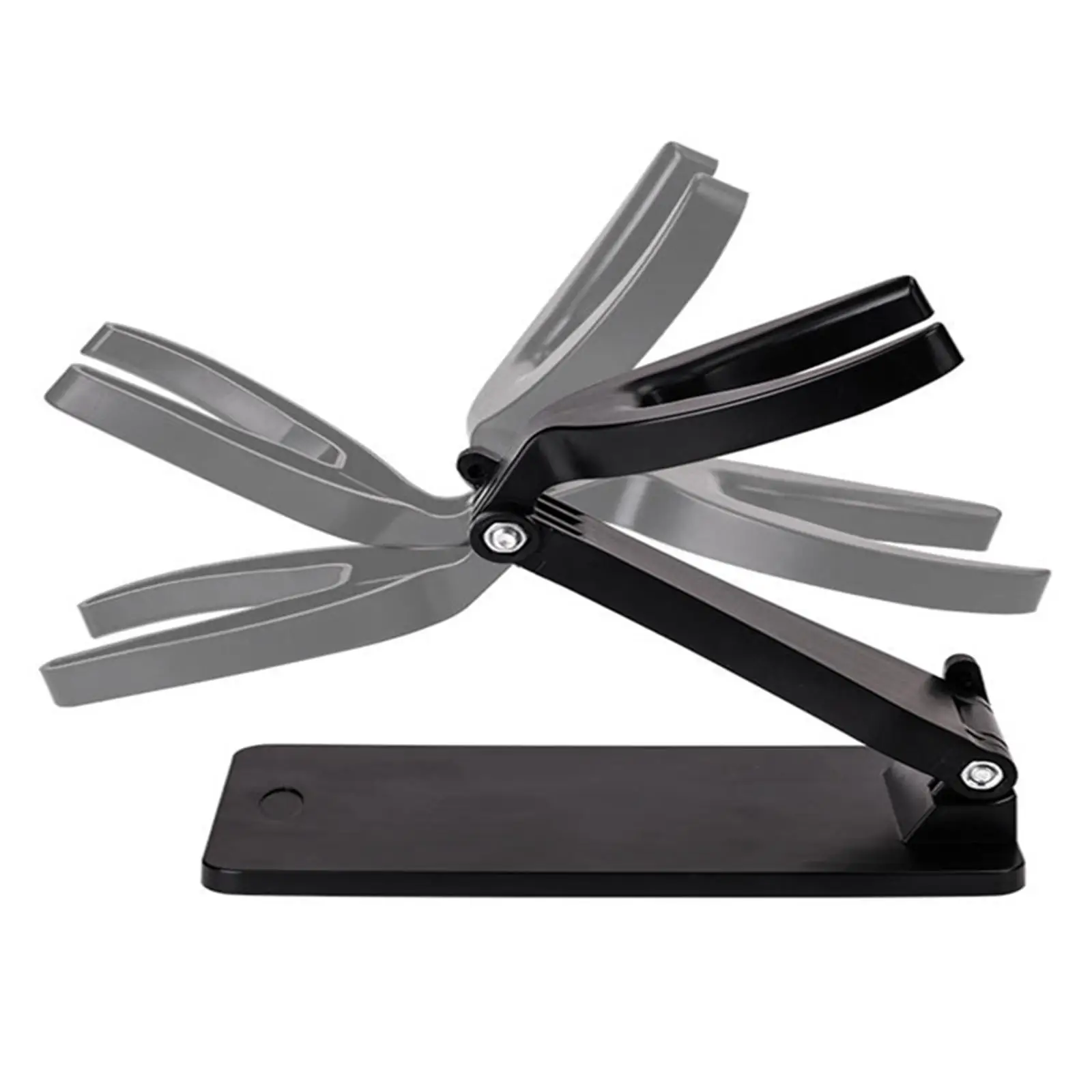 Adjustable Barcode Scanner Holder Supermarket Cashier Stand Foldable Secure Fixed Base for Point of Sale Desk
