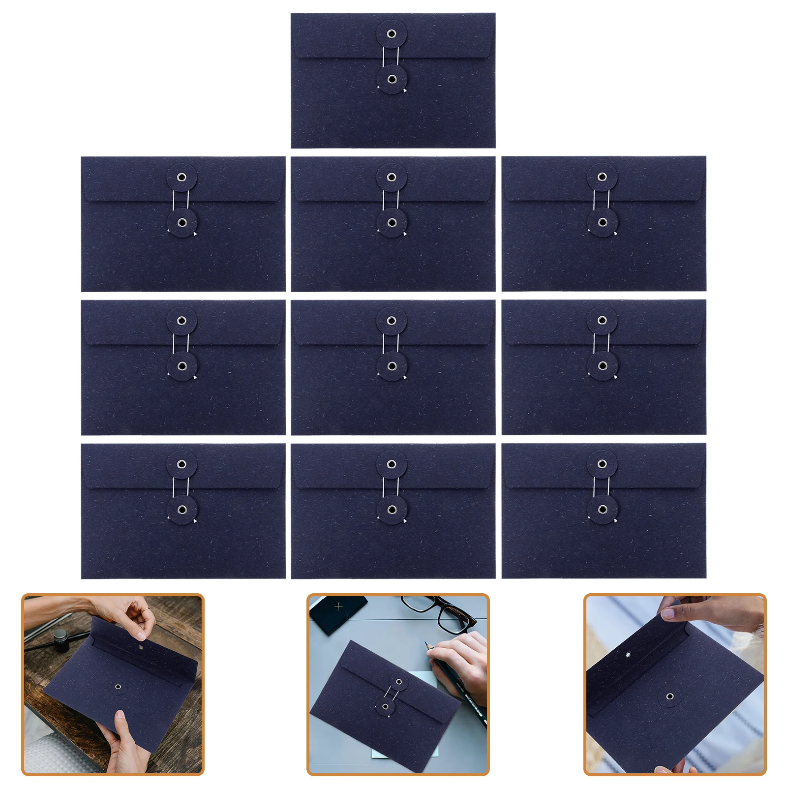 Stationery Portfolio Blank Cards Stickers Paper Flash Small Invitation Envelopes