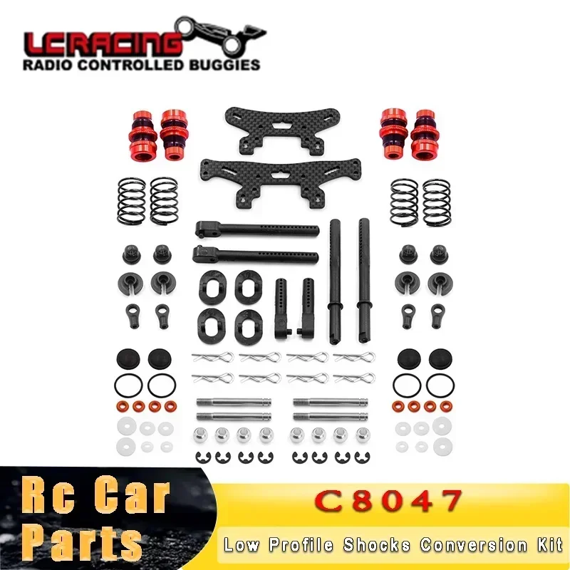 

LC Racing PTG-2 PTG-2R 1/10 RC Model Car Original Accessories Low Profile Shocks Conversion Kit C8047