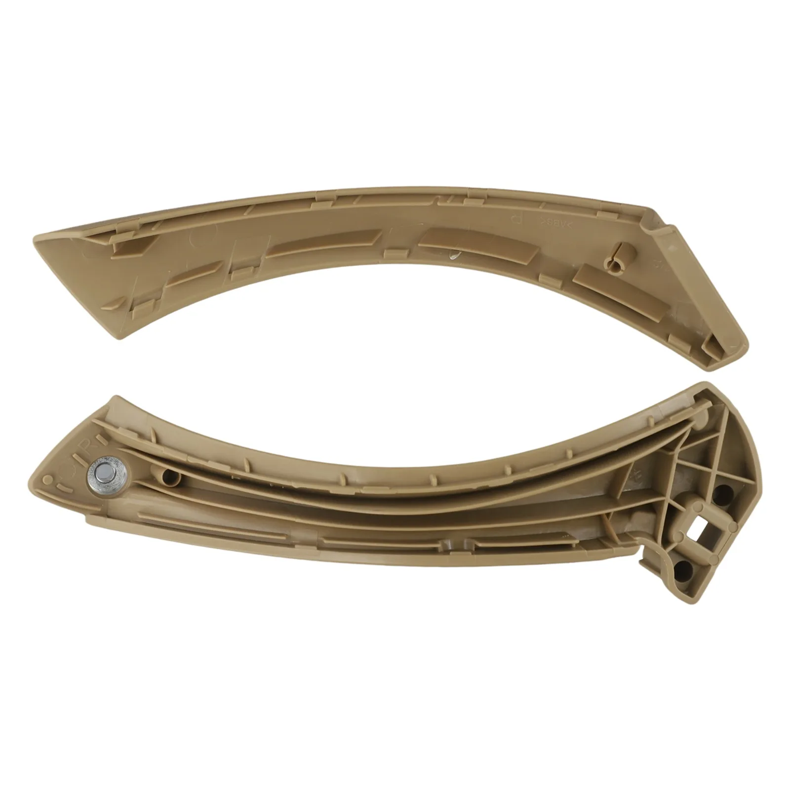 

Элегантная бежевая внутренняя дверная ручка для BMW E90 E91 E92 3 серии 2004 2012, стильный дизайн, размещение спереди и сзади