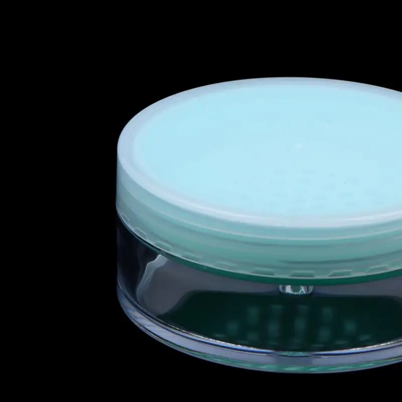 1 Stück 15g Leerer Kosmetikbehälter, Make-up-Kompakt, Tragbare Lose-Puder-Box, Kunststoff-Lose-Puder-Dose mit Sieb – Detail 15
