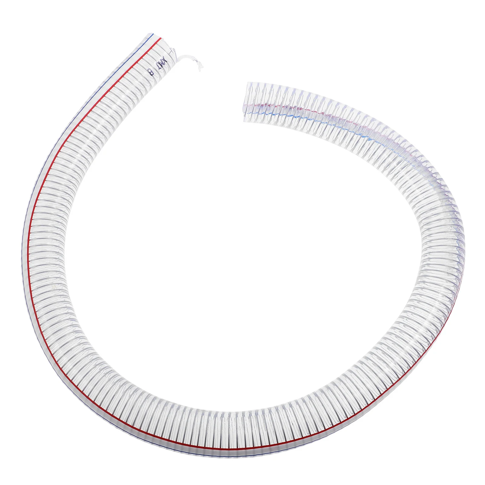 

PVC Steel Wire Hose Spiral Flexible Reinforced Heavy Duty Industrial Pump Tubing Water Oil Transfer Plastic Hose
