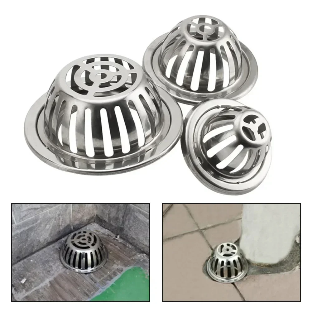 3/4/5inch Stainless Steel Gutter Leaf Guard Downpipe Protection Roof Pipes Roof Rain Gutter, Rain Gutter, Balcony Downspout