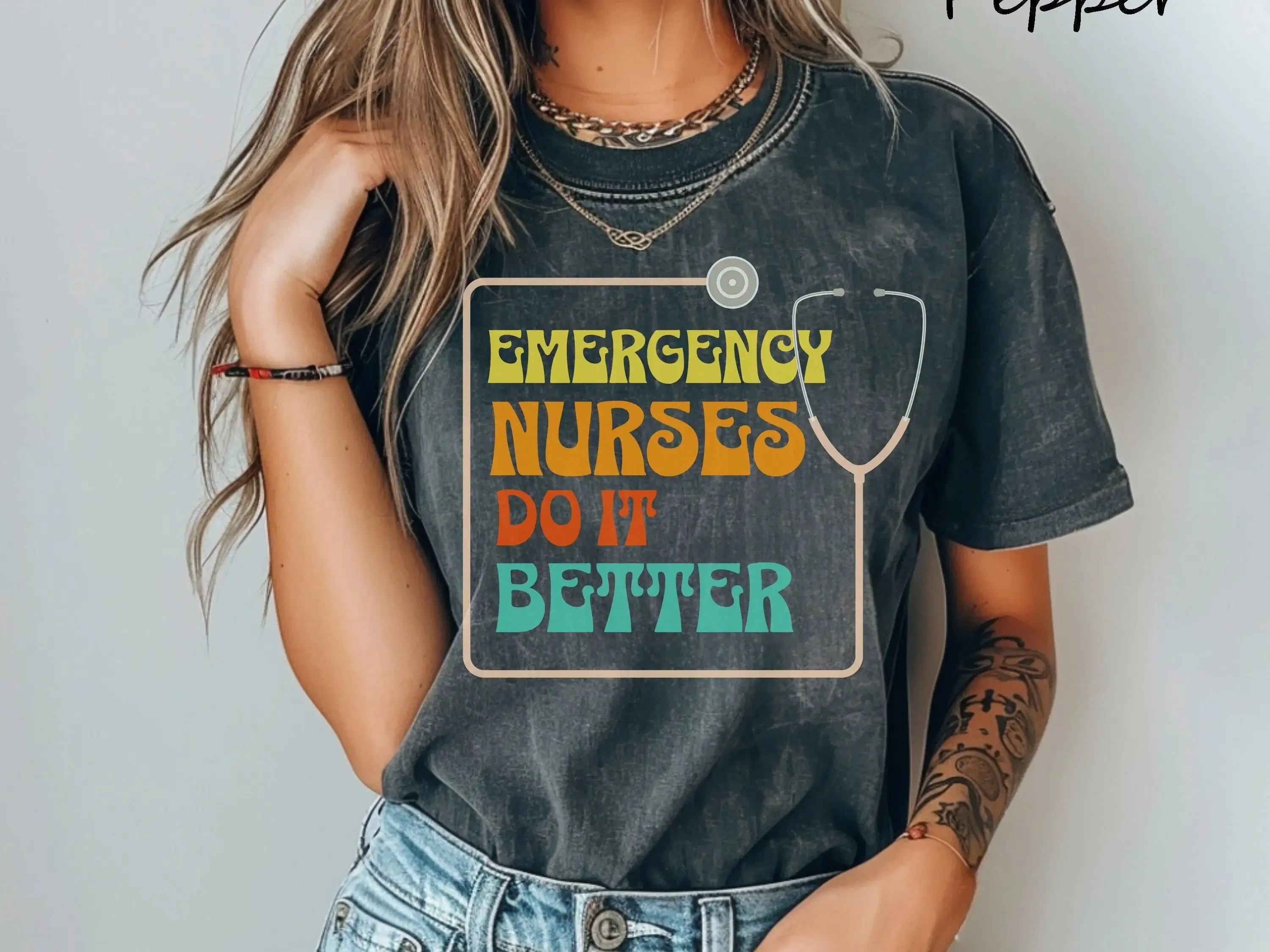 ER Nurse T shirt Emergency Nurses Do It Better for Department Nursing Student